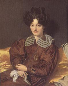 Jean Auguste Dominique Ingres Madame Marrcotte de Sainte-Marie (mk05) Norge oil painting art